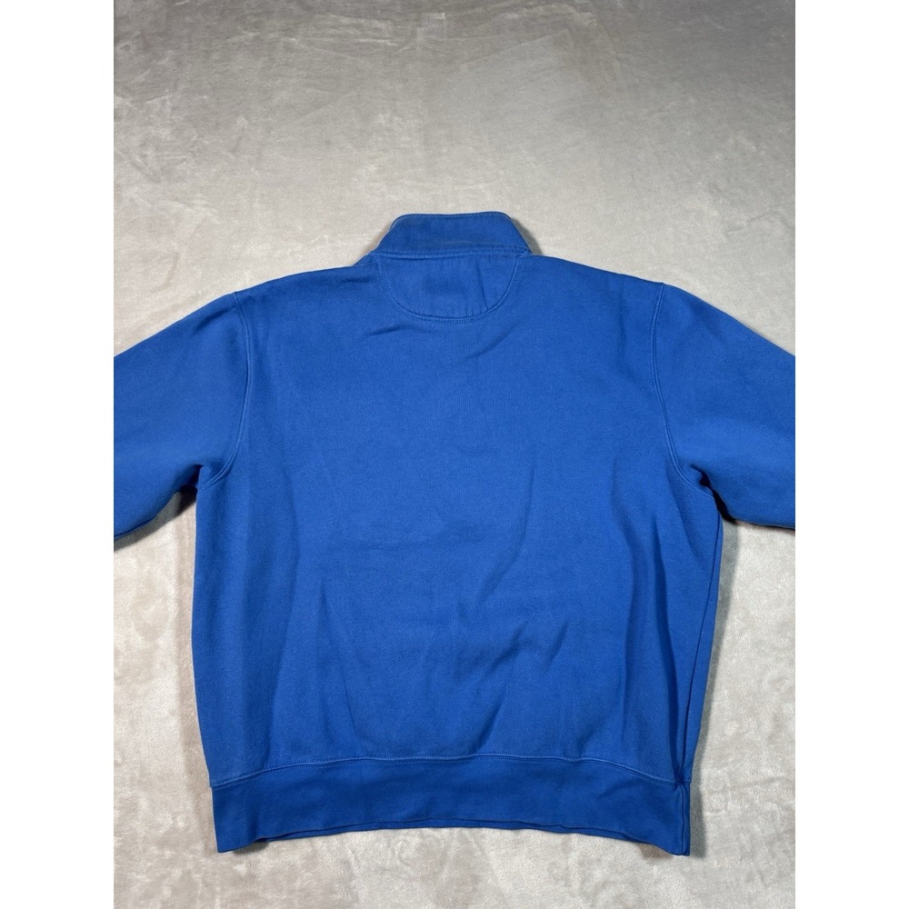 Jansport UCLA Alum Quarter Zip Sweater Size XL Blue Soft Cotton - Picture 5 of 7